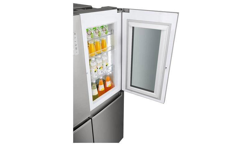 Холодильник LG GC-Q247CABV (Стальной) недорого