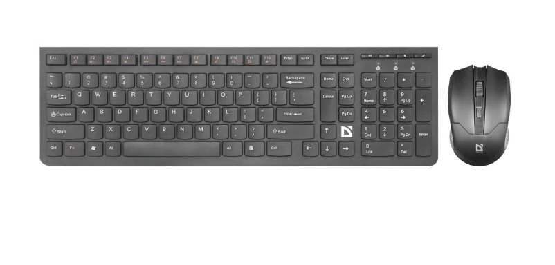 Клавиатура и мышь Defender Columbia C-775 Black USB купить