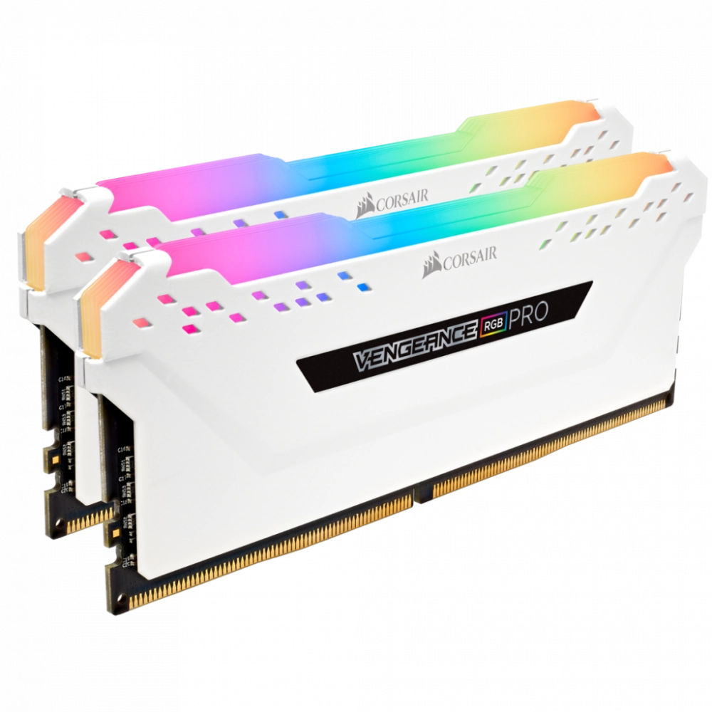 Оперативная память Corsair Vengeance RGB Pro DDR4 32Gb (2x16GB) 3200Mhz (Black, White) онлайн