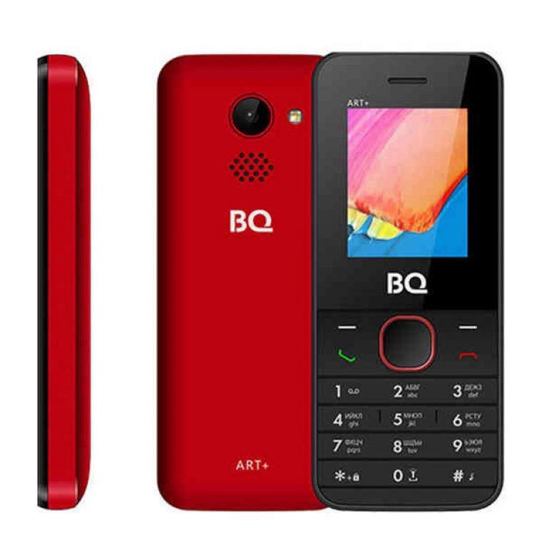 Телефон BQ 1806 ART+ (Black, Blue, Brown, Red, Sea green, White) купить
