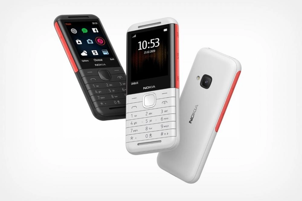 Nokia 5310 Dual Sim White telefoni O'zbekistonda