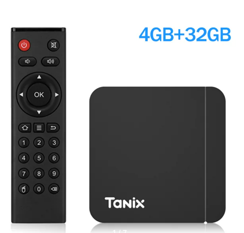 Смарт ТВ приставка Tanix W2 4/32 ГБ недорого