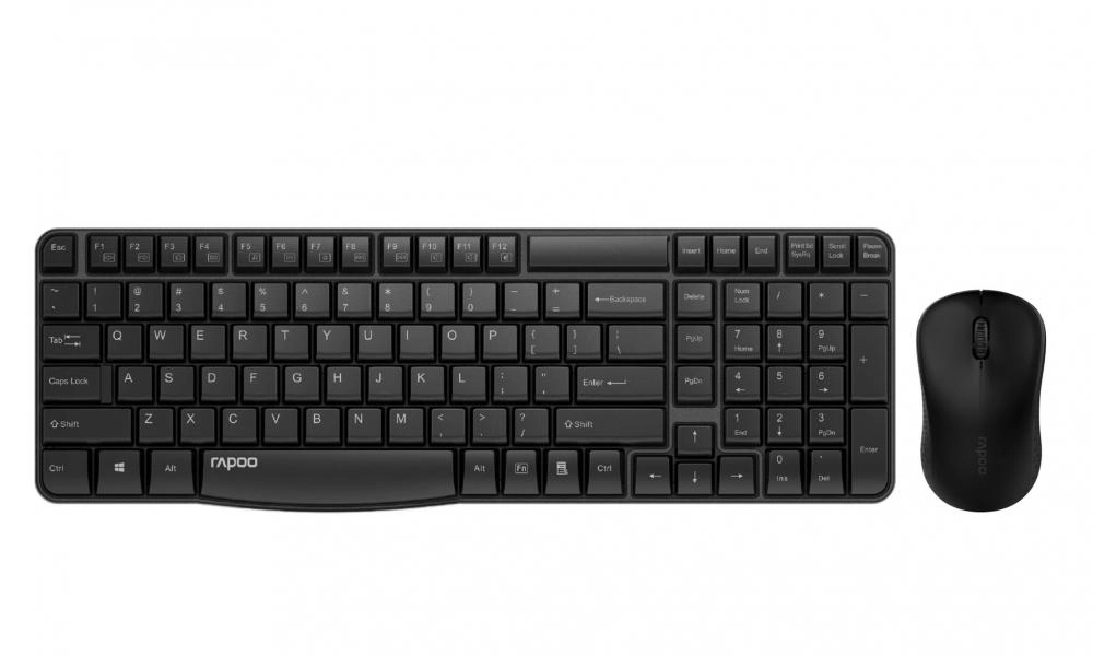 Клавиатура с мышью Rapoo X1810 Keyboard & Mouse Combo недорого