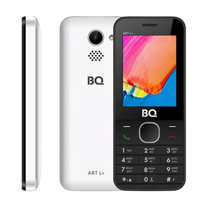 Телефон BQ 2438 ART L+ (Black, Blue, Brown, White) онлайн
