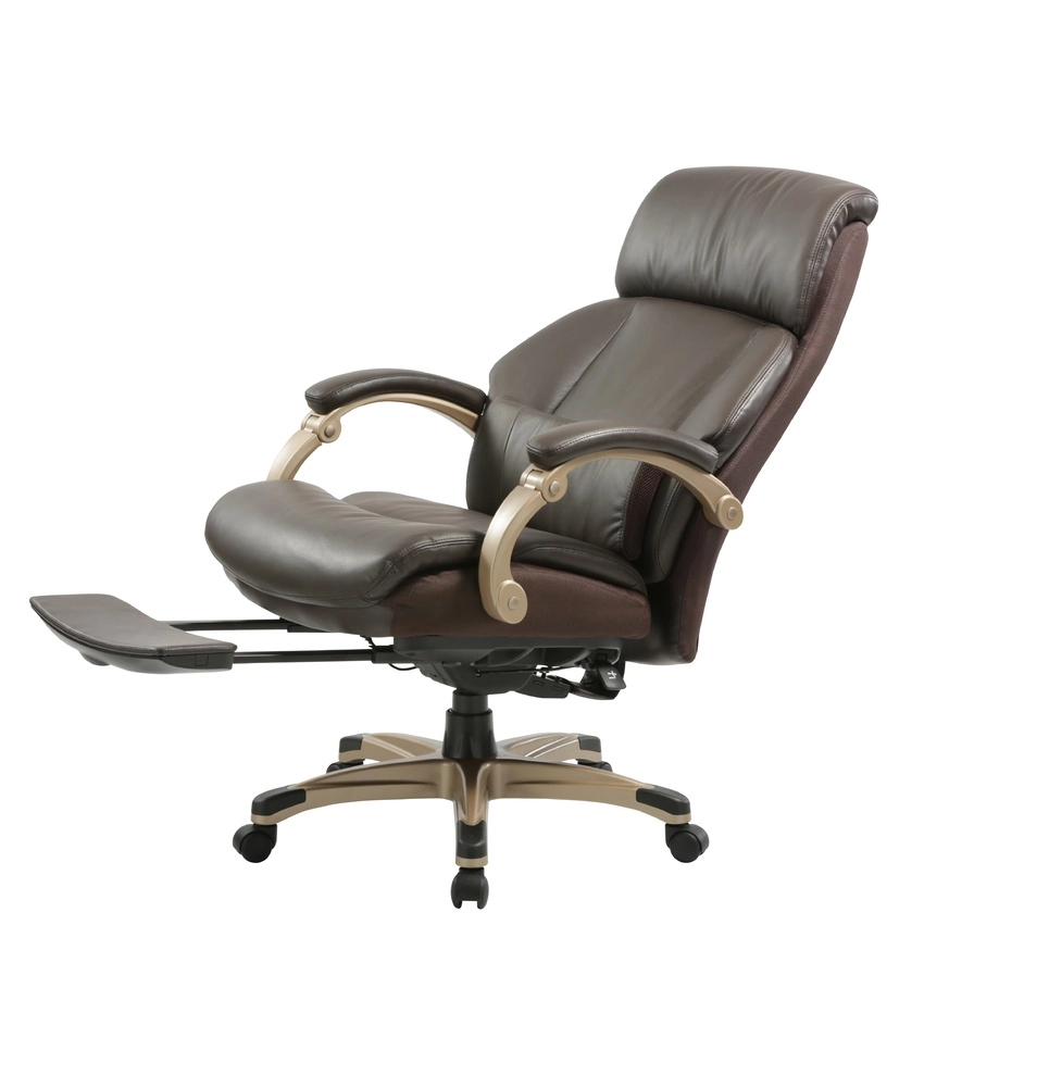 Кресло руководительское CLAYTON CS-2066E коричневый недорого