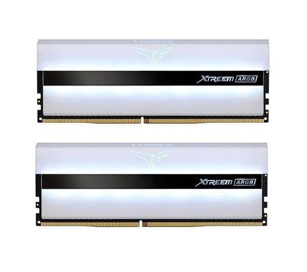 Оперативная память Team Group XTREEM ARGB DDR4 32GB (2x16GB) 3200Mhz (White)