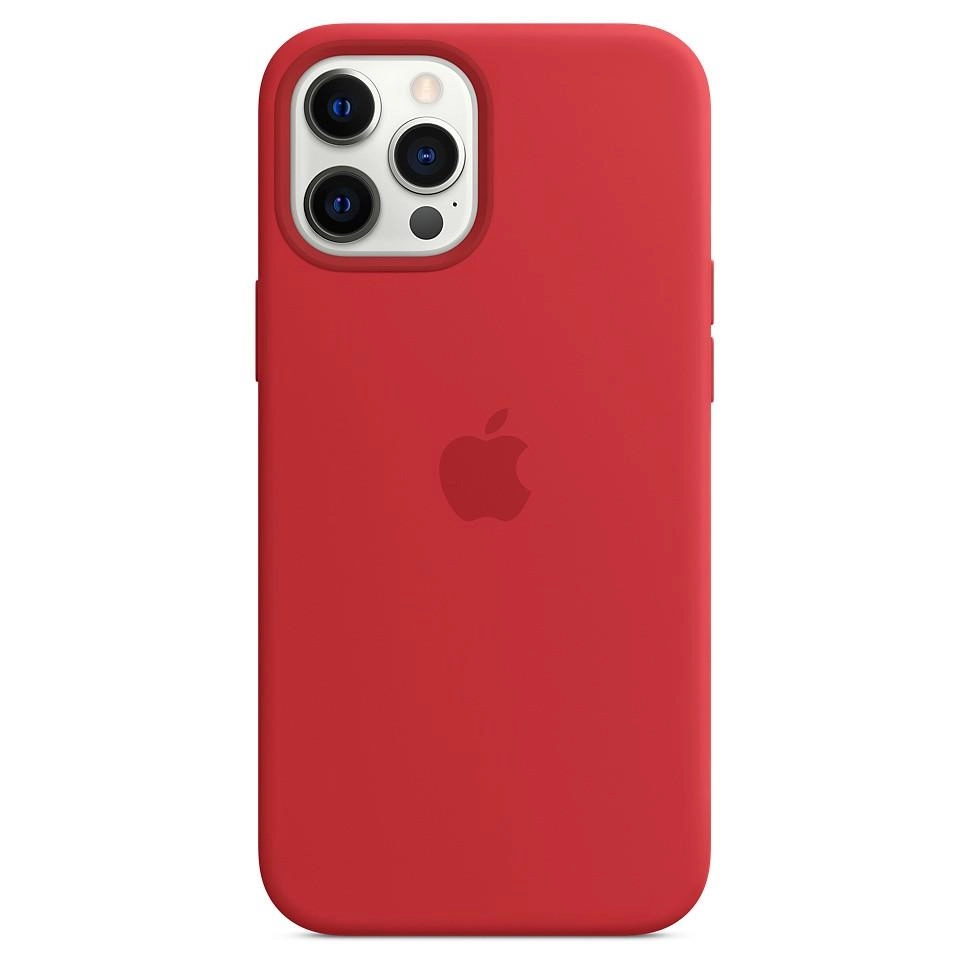 Силиконовый чехол для Iphone 12/12 pro Red