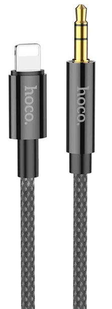 Кабель Hoco UPA19 3.5mm to Lightning Black недорого