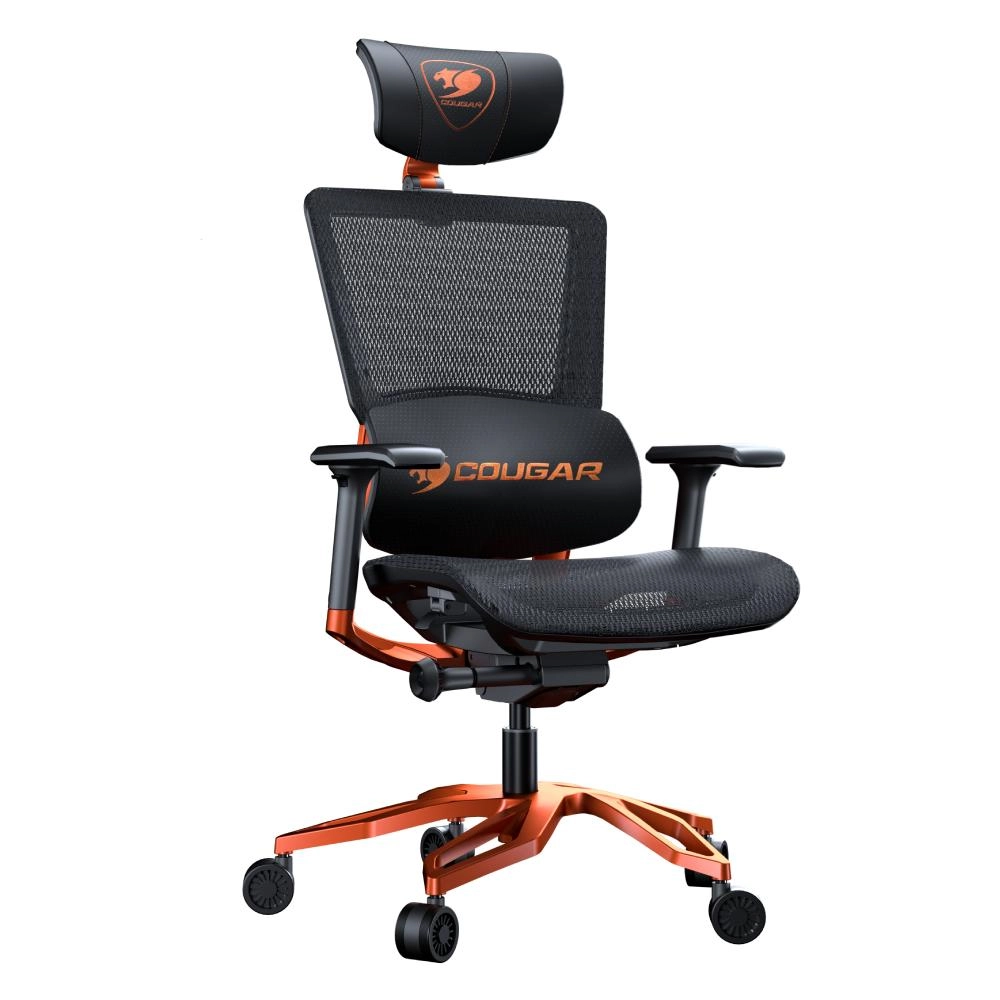 Gaming Chair Cougar ARGO (Orange, Black) o‘yin kreslosi sotib olish
