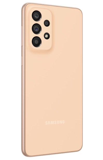 Смартфон Samsung Galaxy A33 6/128GB Персиковый рассрочка