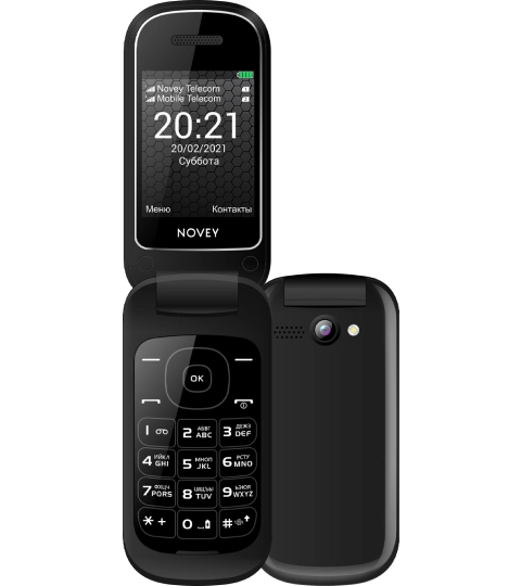 Телефон Novey S70R Black купить