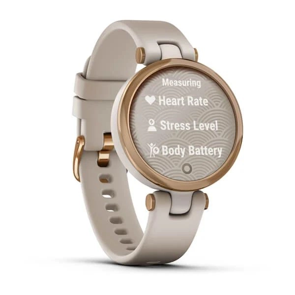Смарт часы Garmin LILY Sport (безель цвета розовое золото, песочный корпус и силиконовый ремешок) доставка