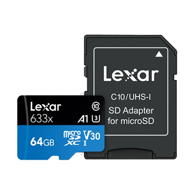 Карта памяти Lexar 64GB High-Performance 633x microSDXC UHS-1 купить