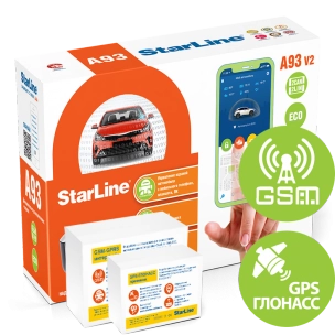 Сигнализация StarLine A93 V2 2CAN+2LIN GSM-GPS ECO купить