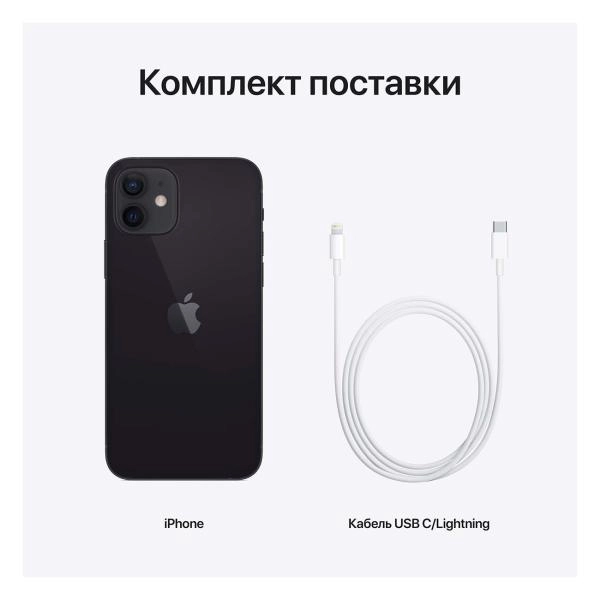 Смартфон iPhone 12 mini 128GB Black онлайн