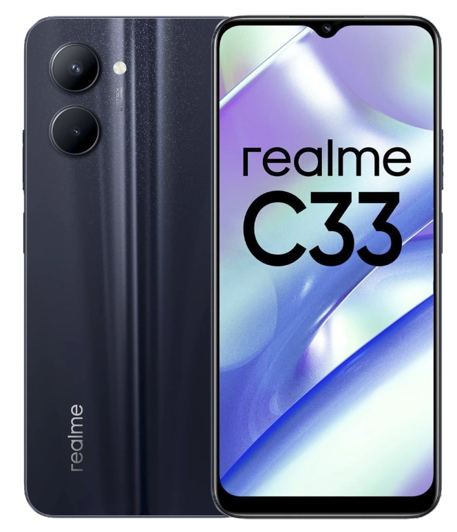 Смартфон Realme C33 4/64GB Чёрный купить