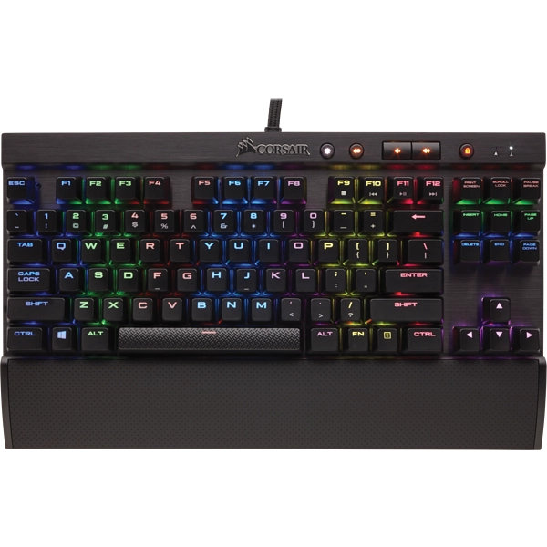 Клавиатура Corsair Gaming K65 RGB Rapidfire Cherry MX Speed RGB Black USB купить