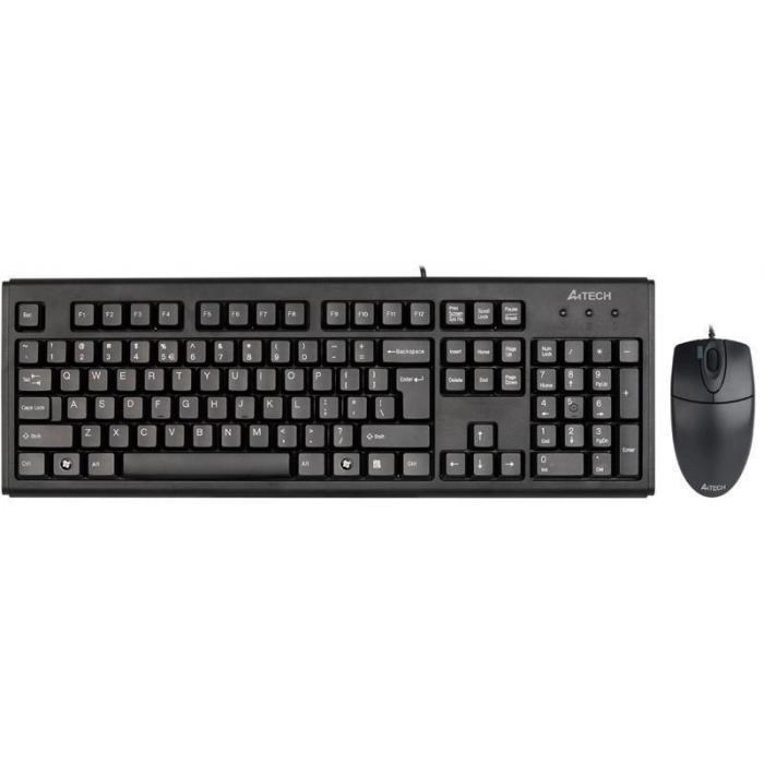 Клавиатура и мышь A4Tech KR-8520D Black USB купить