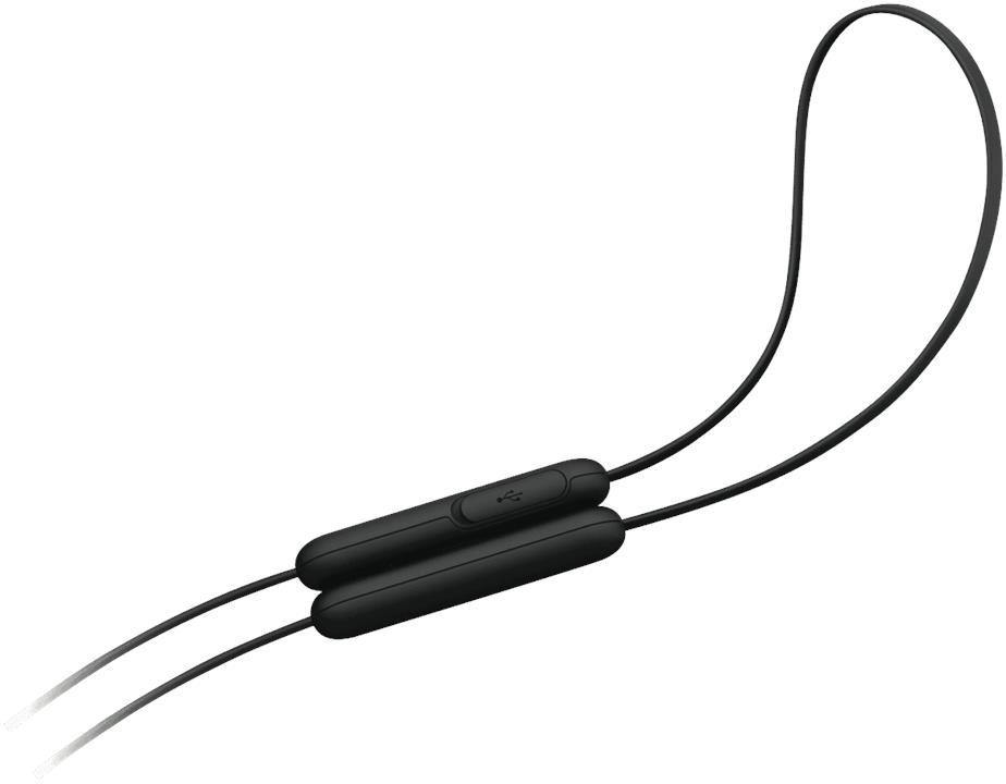 Беспроводные наушники Sony WI-C200 Black онлайн