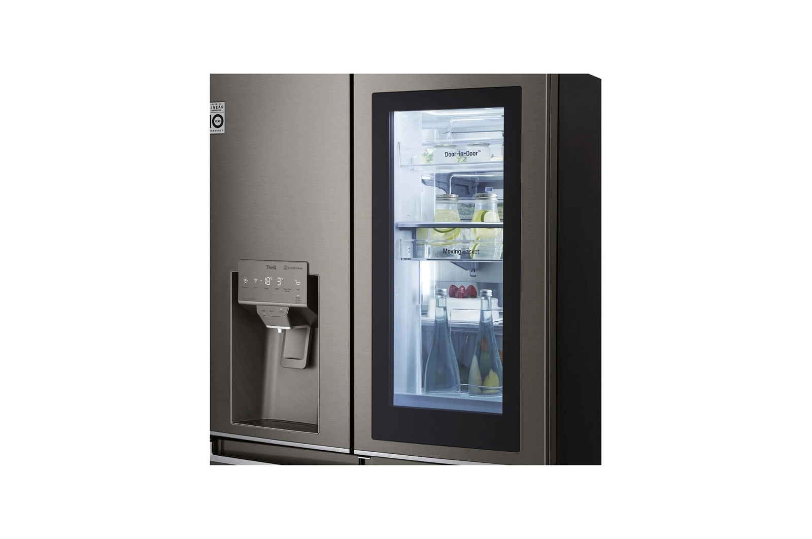 Холодильник LG GR-X24FMKBL рассрочка