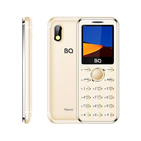 Телефон BQ 1411 Nano Gold купить