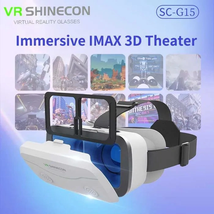 Очки виртуальной реальности VR SHINECON SC G15 белый в Узбекистане