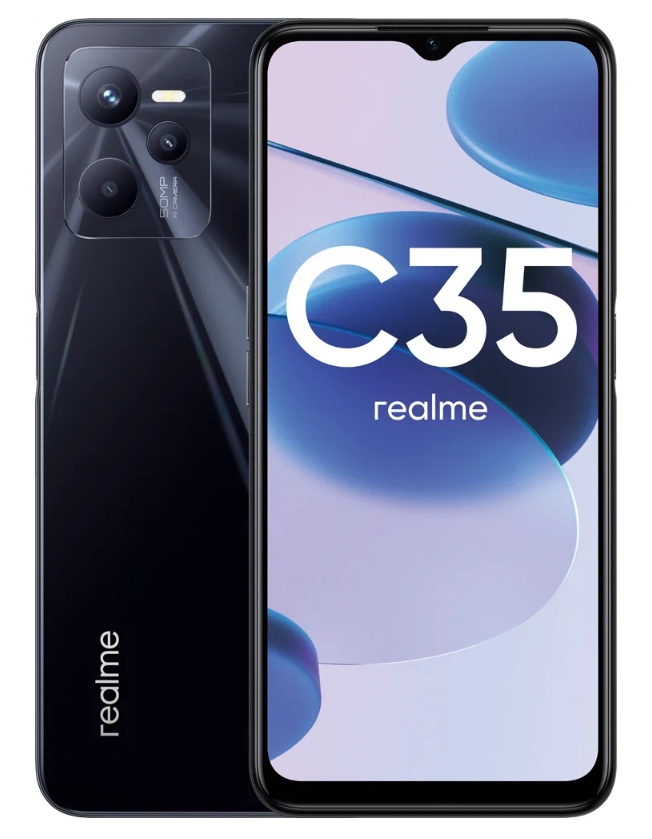 Смартфон Realme C35 4/128GB Чёрный купить