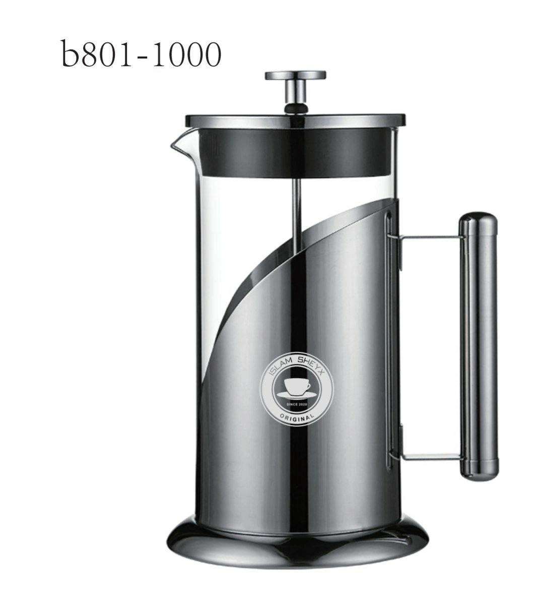 Заварочный чайник с поршнем 1000 мл B801 купить