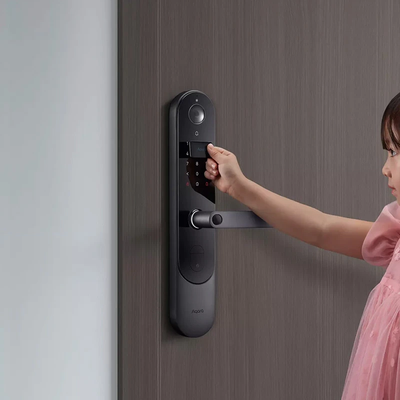 Умный дверной замок Aqara P100 Smart Camera Door Lock (Black) онлайн