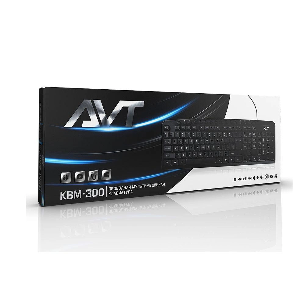 Клавиатура Avtech KBM-300 USB недорого