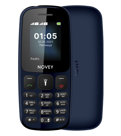 Телефон Novey 107 Dark Blue купить