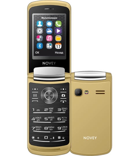 Телефон Novey A80R Gold купить