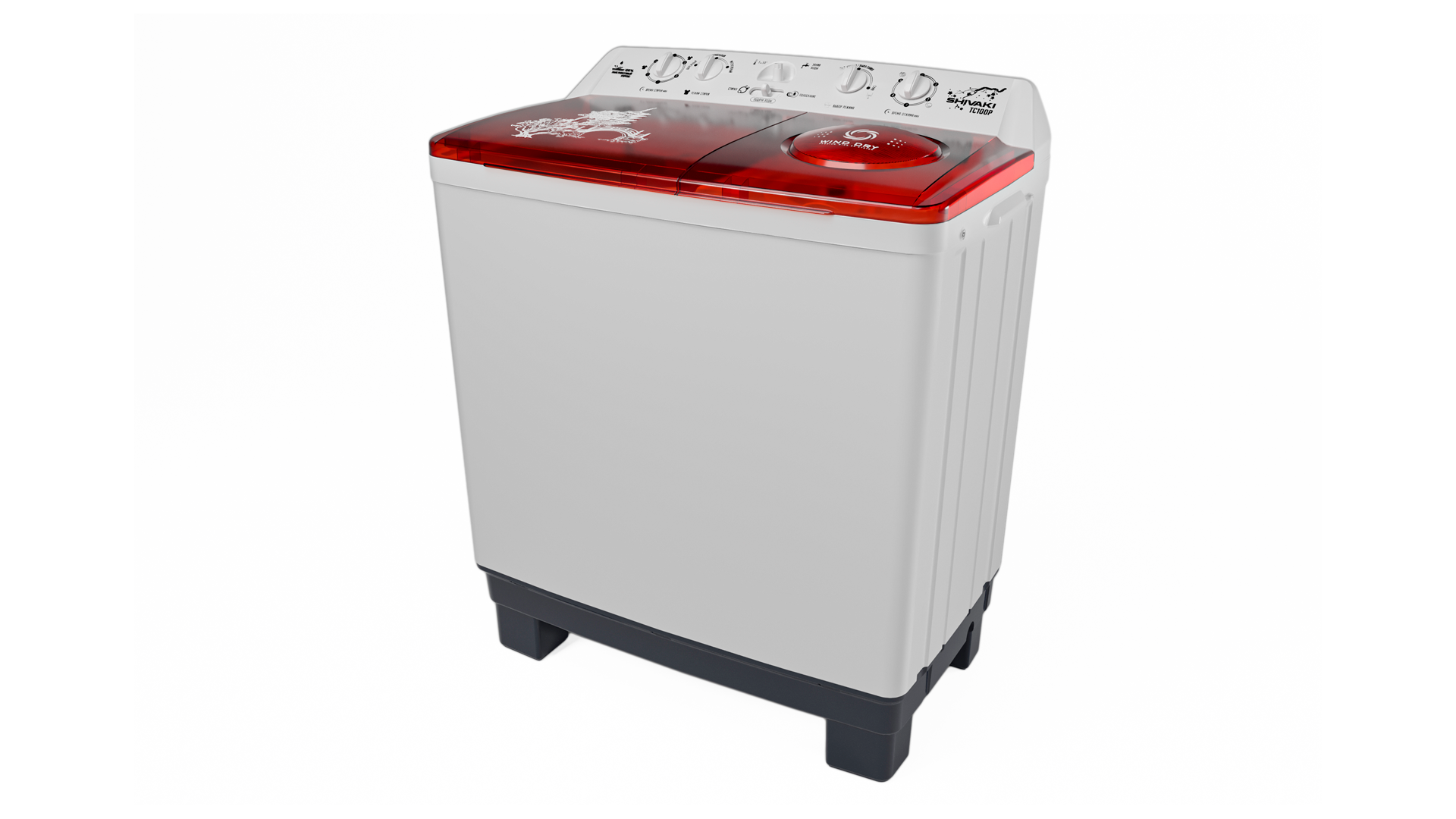 Стиральная машина полуавтомат Shivaki ART TC 100 P 10 Кг (Красная) купить