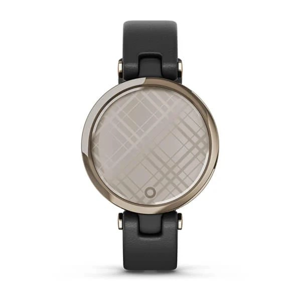 Смарт часы Garmin LILY (кремово-золотистый безель, черный корпус и итальянский кожаный ремешок) характеристики