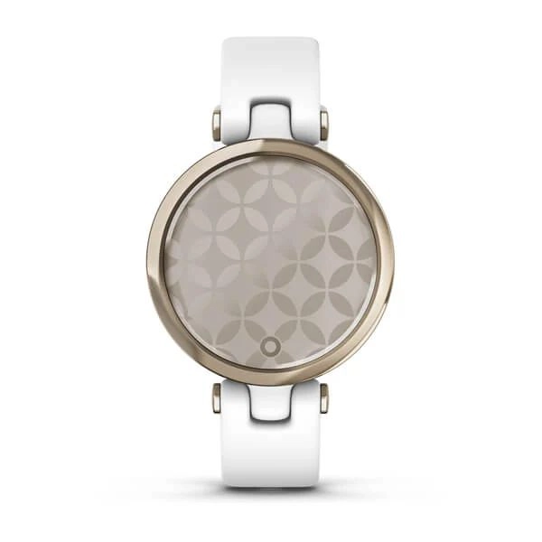 Смарт часы Garmin LILY Sport (кремово-золотистый безель, белый корпус и силиконовый ремешок) характеристики