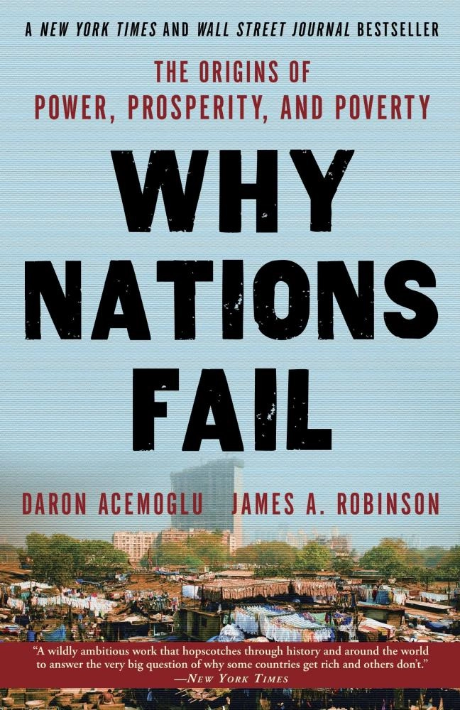 Daron Acemoglu, James A. Robinson: Why Nations Fail: The Origins of Power, Prosperity, and Poverty (soft cover) купить