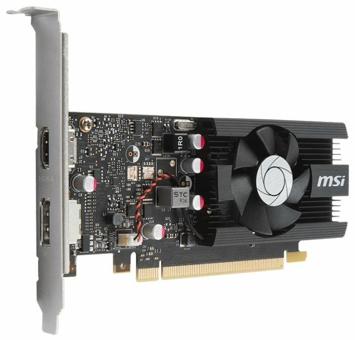 Видеокарта MSI GeForce GT 1030 2GHD4 LP OC 2GB