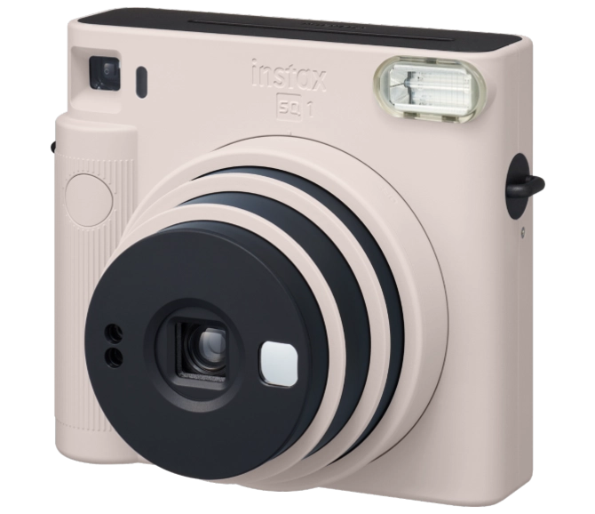 Фотокамера для моментальных снимков INSTAX SQUARE SQ1 (White) купить