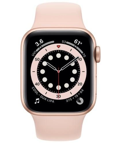 Смарт часы Apple Watch Series 6 GPS 44mm Gold, Silver недорого