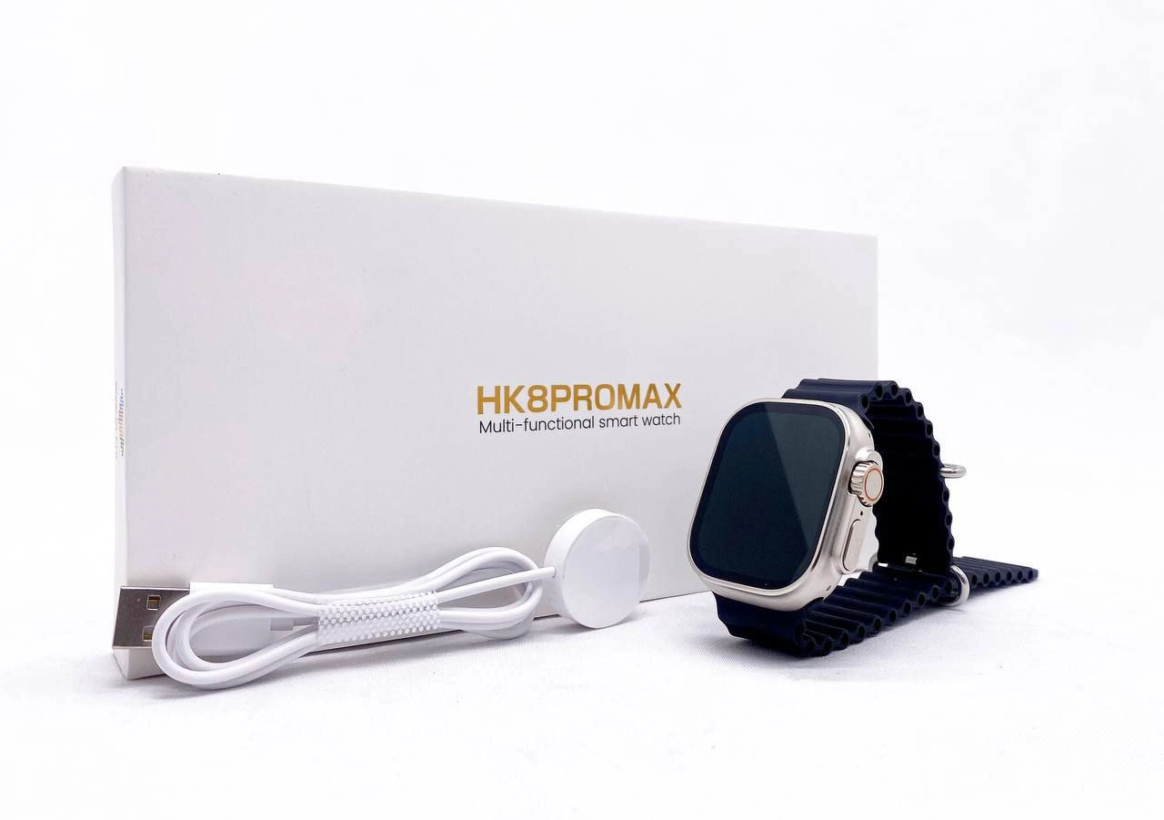 Смарт часы HK8 Pro Max Ultra Серебро недорого