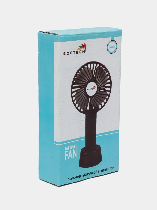 Портативный вентилятор Softech Mini Fan (White, Pink, Yellow, Brown) онлайн