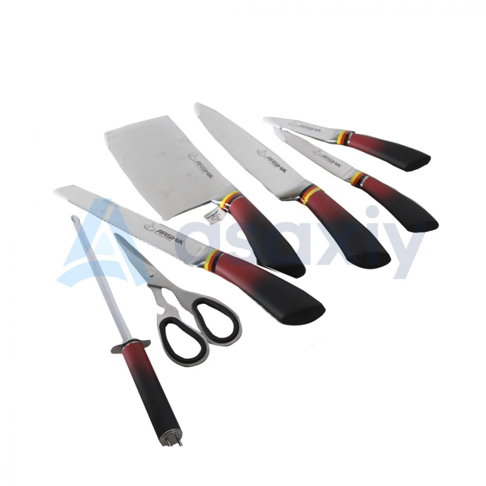 Набор ножей ARSHIA (Чёрно-красный) недорого