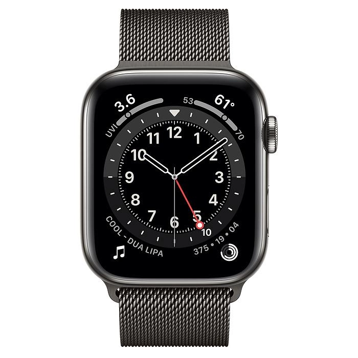 Apple navy style. Часы ультрамарин.