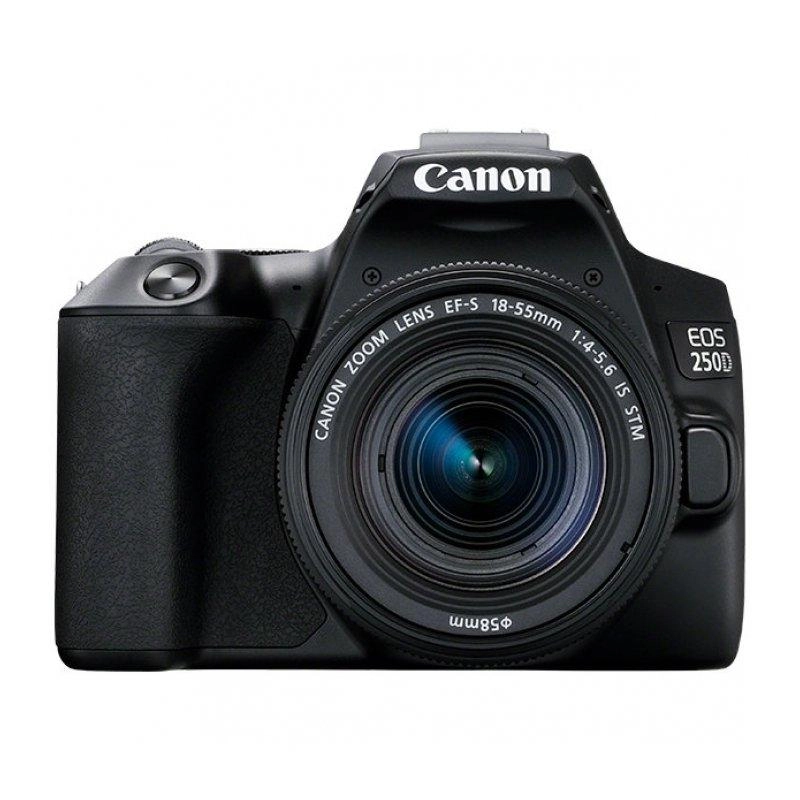 Фотоаппарат Canon EOS 250D Kit STM 18-55mm Wi-Fi Black sotib olish