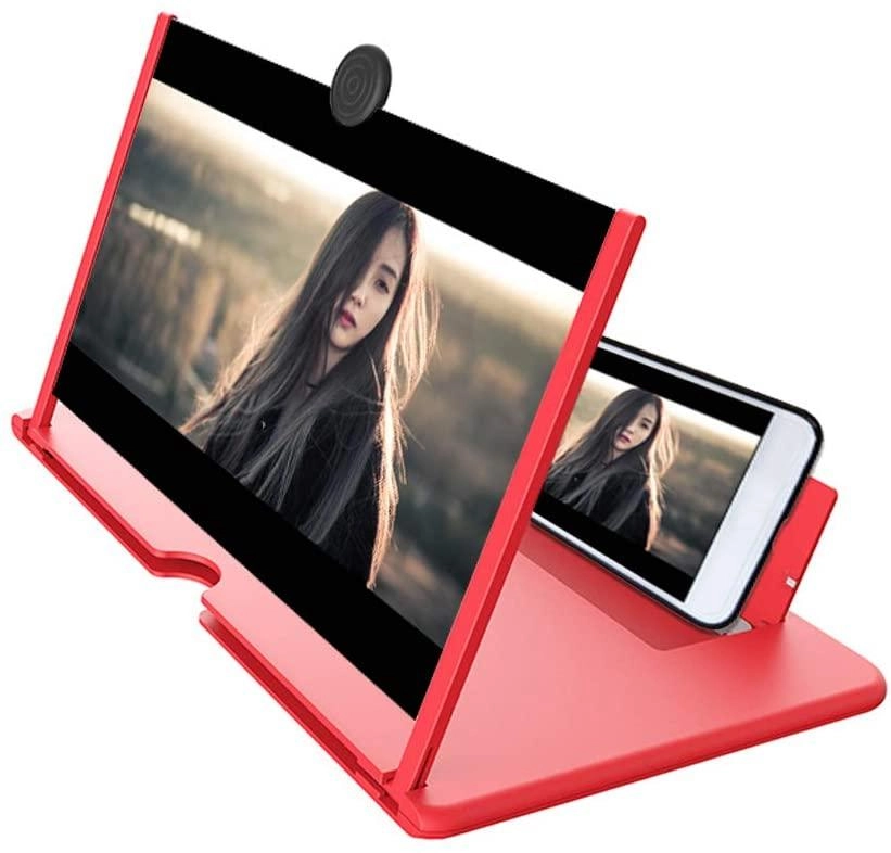 Подставка-увеличитель для смартфона Magnifier 3D (Red) купить