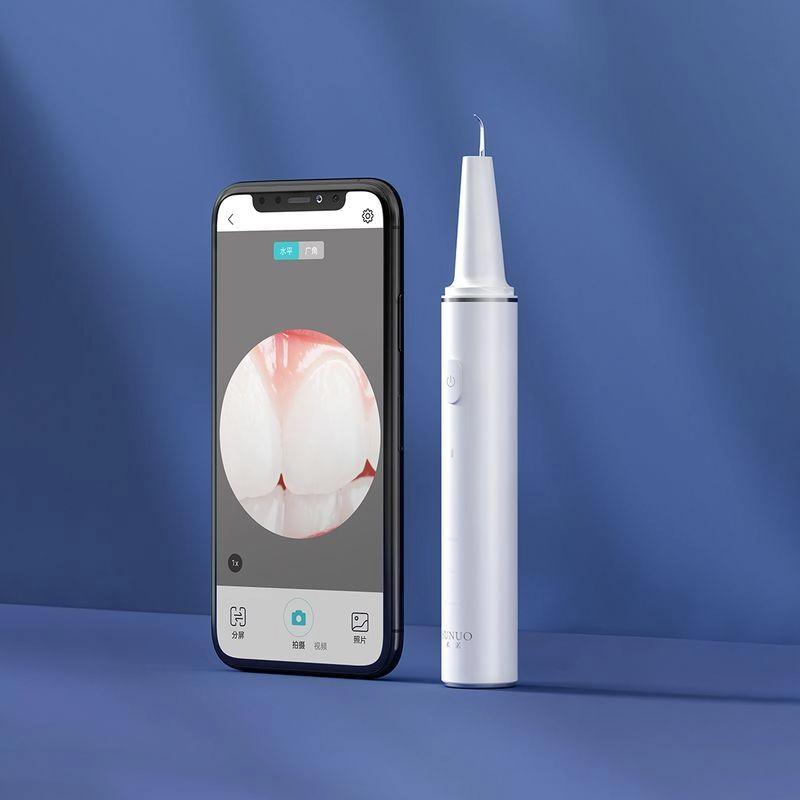 Скалер для удаления зубного камня Xiaomi Sunuo T11 Pro Smart Visual Ultrasonic Dental Scale White недорого
