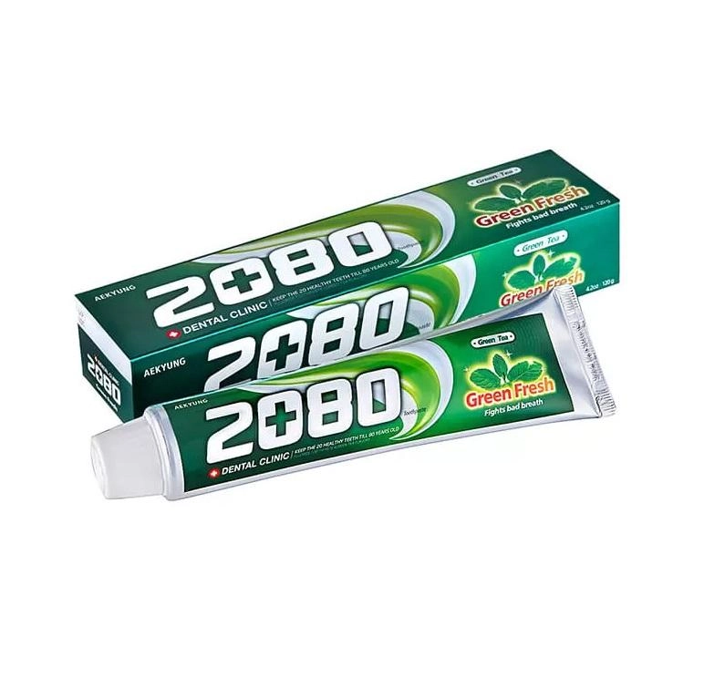 Зубная паста Dental Clinic 2080 Green Fresh Toothpaste 120 гр купить