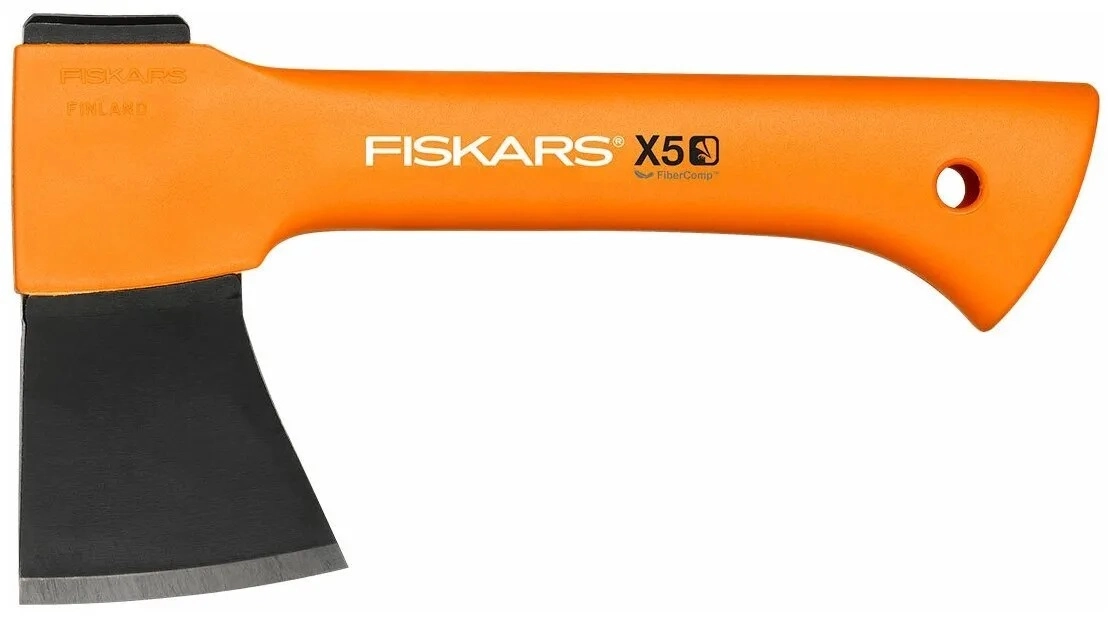 Набор для кемпинга Топор X5+Пила+Нож Fiskars 1057912