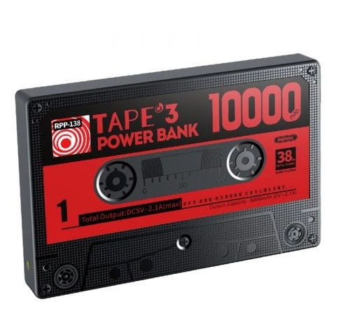 Внешний аккумулятор Remax Tape 3 10000 mAh RPP-138 купить