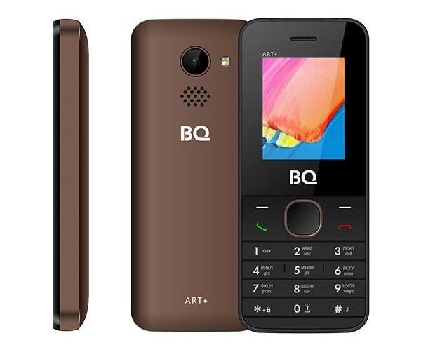Телефон BQ 1806 ART+ (Black, Blue, Brown, Red, Sea green, White) рассрочка